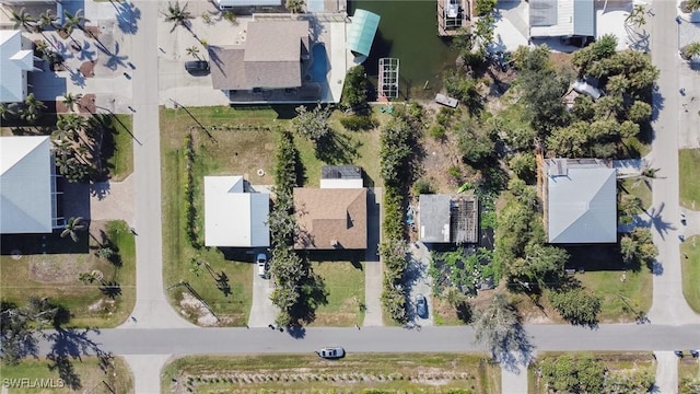 birds eye view of property featuring a residential view