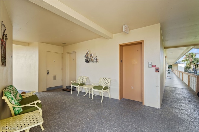 doorway to property featuring visible vents