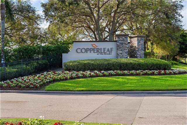 22810 Sago Pointe Dr Unit 2403, Estero, FL 34135 - view of community / neighborhood sign