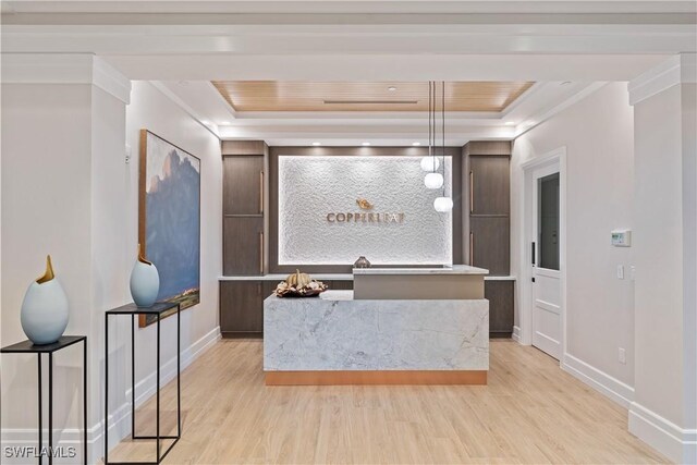 22810 Sago Pointe Dr Unit 2403, Estero, FL 34135 - reception area with crown molding