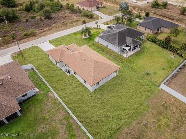 drone / aerial view