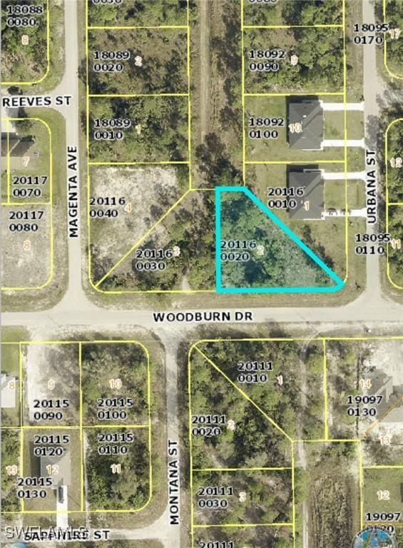 322/324 Woodburn Dr, Lehigh Acres FL, 33972 land for sale