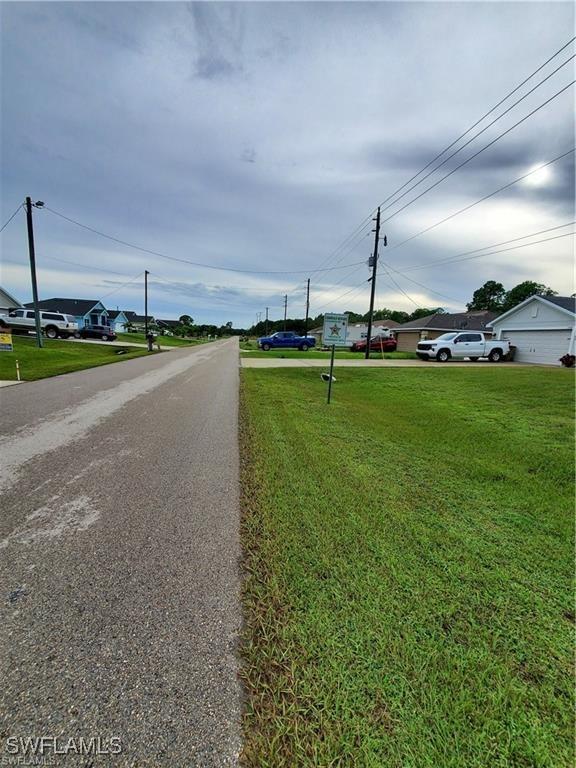 view of street with a residential view