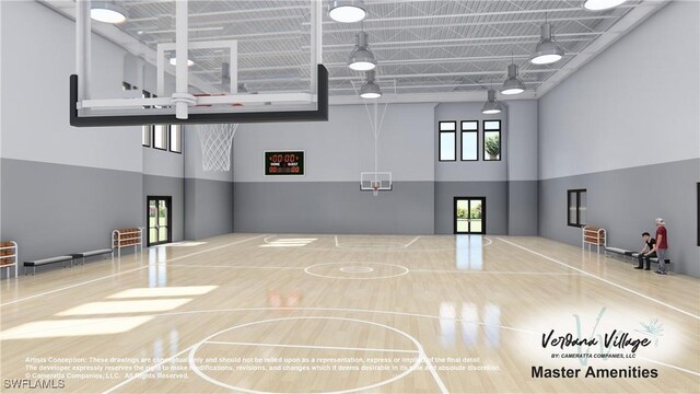 18372 Ridgeline Dr, Estero, FL 33928 - view of sport court with community basketball court