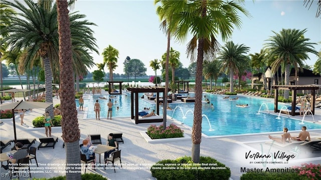 18372 Ridgeline Dr, Estero, FL 33928 - view of swimming pool