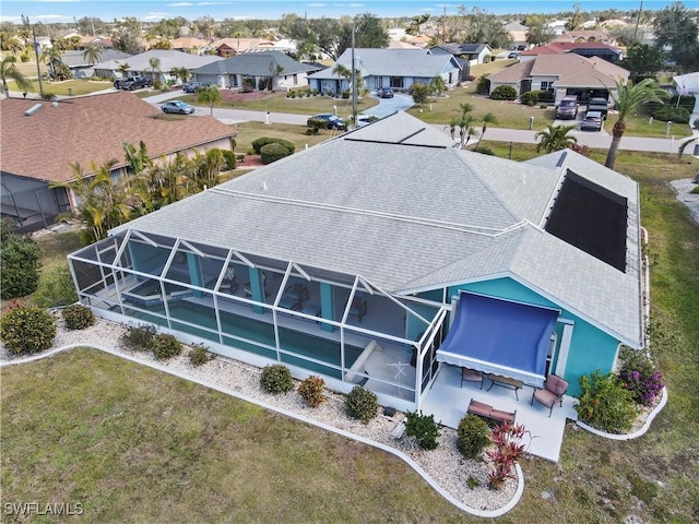 birds eye view of property featuring a residential view