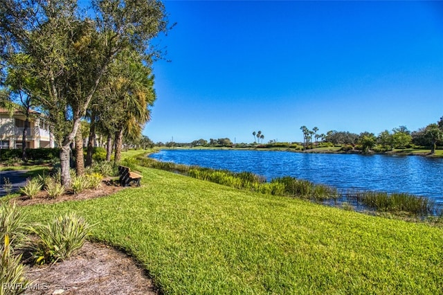 property view of water