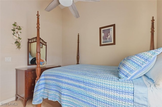 15773 Beachcomber Ave, Fort Myers, FL 33908 - bedroom with ceiling fan