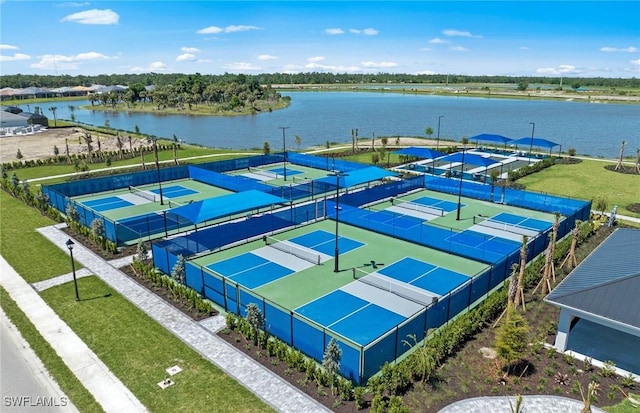17333 Leaning Oak Trl, North Fort Myers, FL 33917 - bird's eye view of a nearby body of water