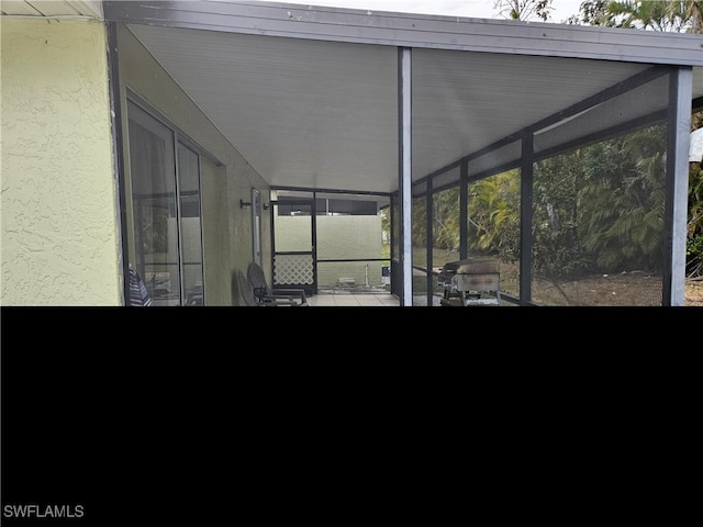 view of patio with a carport