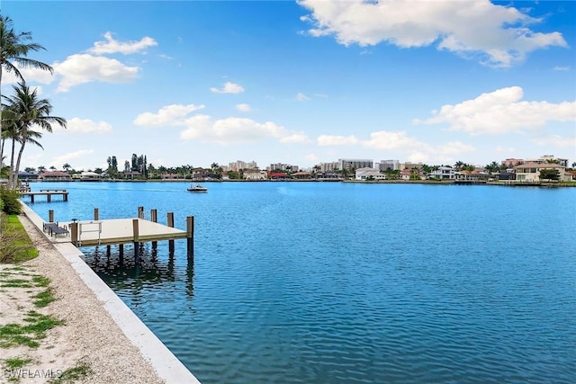 372 Lamplighter Dr, Marco Island, FL 34145 - dock area with a water view