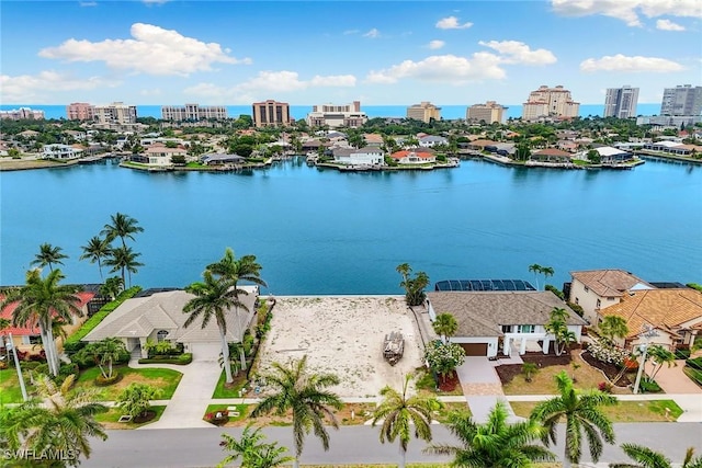 372 Lamplighter Dr, Marco Island, FL 34145 - water view featuring nearby urban area