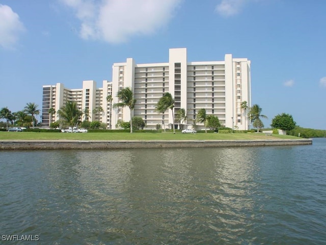 view of water feature