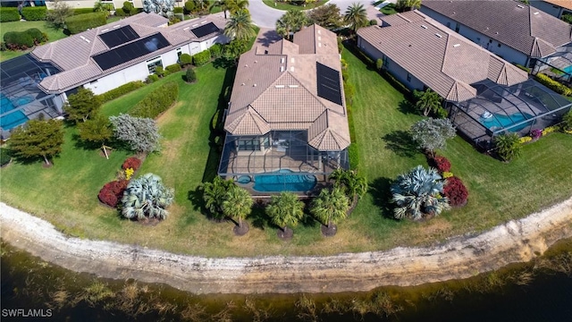 bird's eye view featuring a residential view