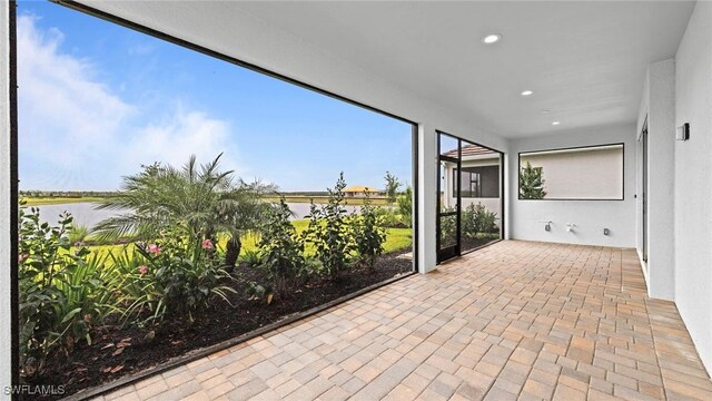 4568 Centaurus Cir, Naples, FL 34120 - view of unfurnished sunroom