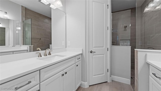 4640 Skysail Dr, Naples, FL 34120 - full bath featuring vanity and a walk in shower