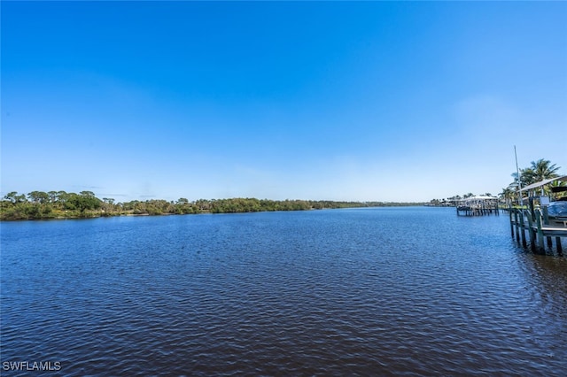 property view of water