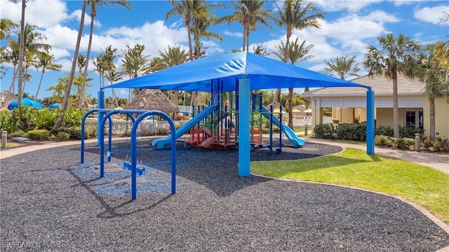 view of community playground