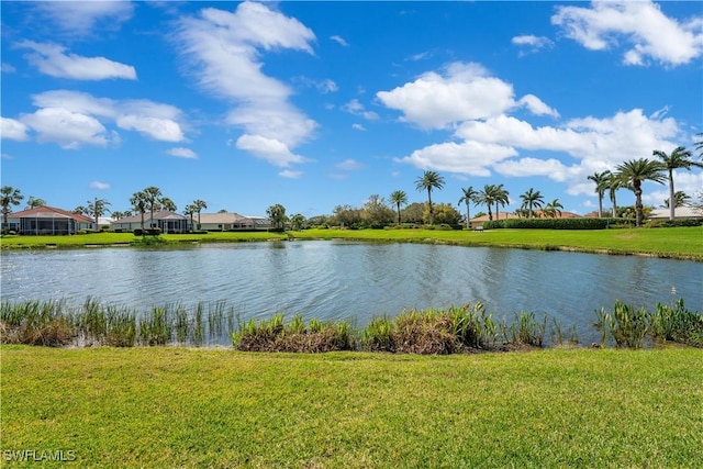 property view of water