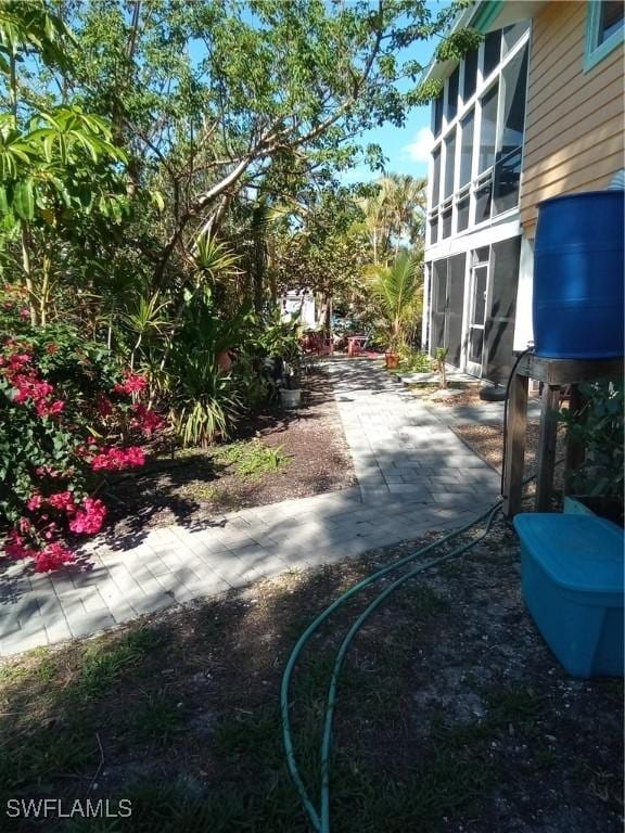 view of community featuring a patio