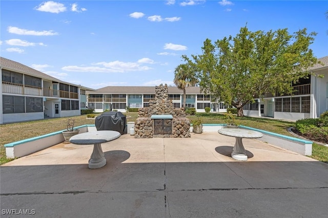 402 SE 42nd Ter Unit D-7, Cape Coral, FL 33904 - exterior space featuring a patio