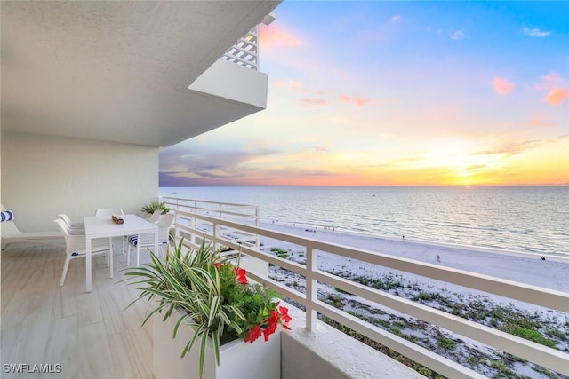 780 S Collier Blvd Unit 708, Marco Island, FL 34145 - balcony with a water view