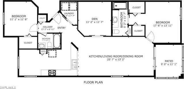 8261 Pathfinder Loop Unit 730, Fort Myers, FL 33919 - property floor plan