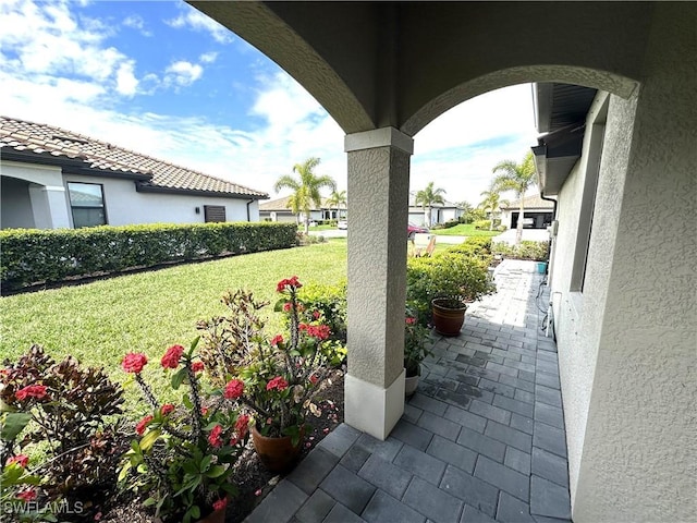 view of patio