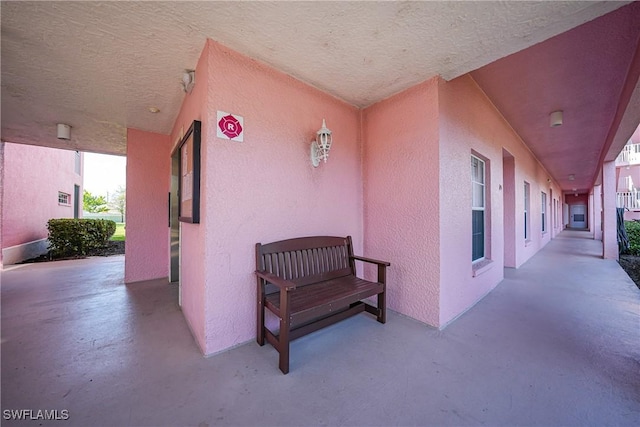 view of hallway