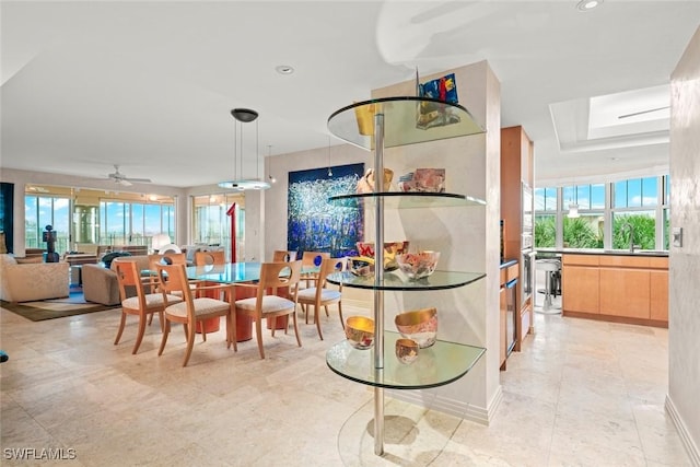 2619 Wulfert Rd Unit 6, Sanibel, FL 33957 - dining area featuring recessed lighting