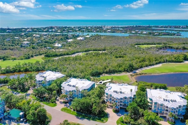 2619 Wulfert Rd Unit 6, Sanibel, FL 33957 - bird's eye view with a water view