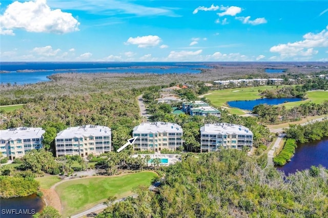 2619 Wulfert Rd Unit 6, Sanibel, FL 33957 - birds eye view of property featuring a water view