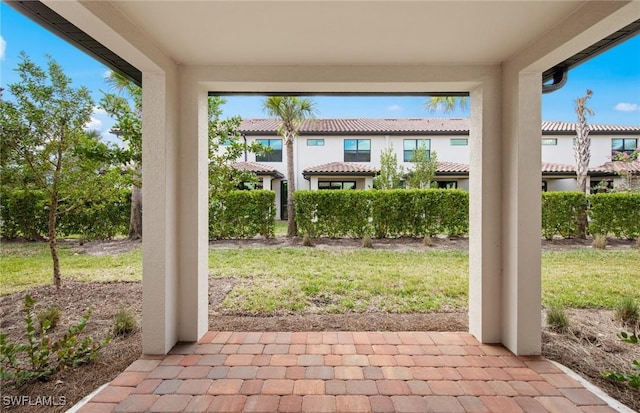 view of patio