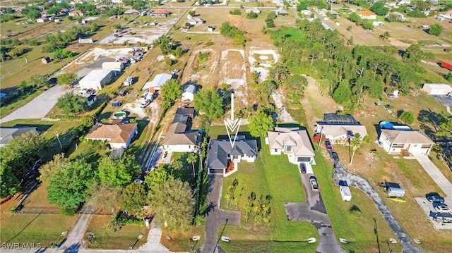 bird's eye view featuring a residential view