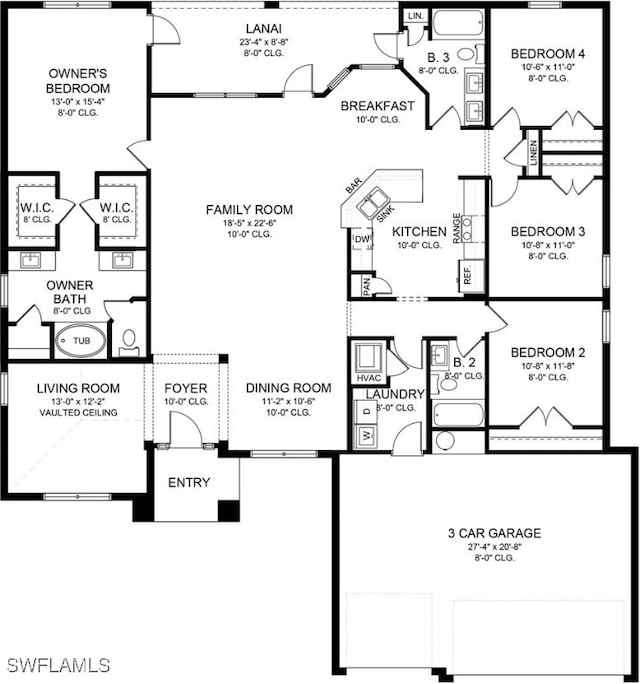 106 SE 5th Ave, Cape Coral, FL 33990 - room layout