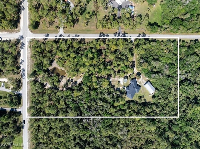 1240 Desoto Blvd S, Naples, FL 34117 - map / location with property boundaries highlighted