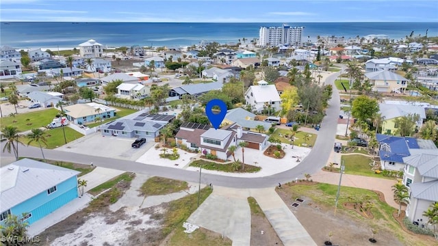 8080 Lagoon Rd, Fort Myers Beach, FL 33931 - aerial perspective of suburban area with a large body of water