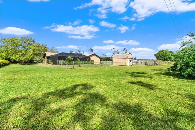 6451 Scott Ln, Fort Myers, FL 33966 - view of yard with fence