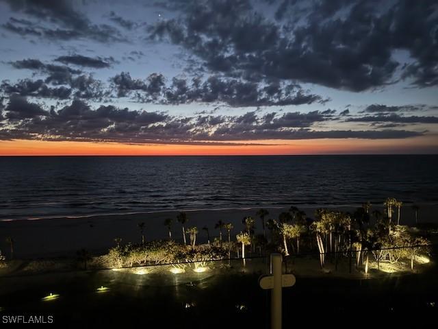 water view with a beach view