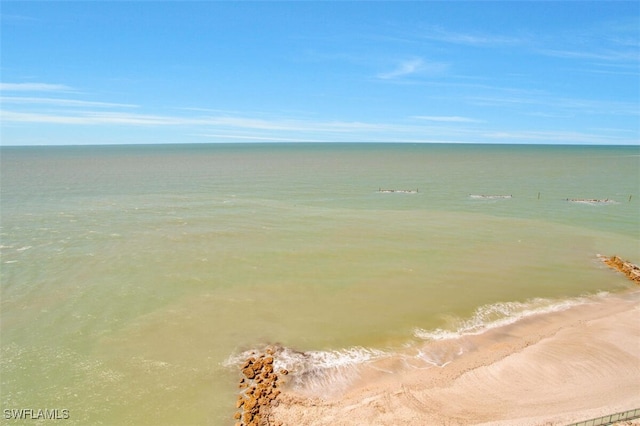 970 Cape Marco Dr Unit 1107, Marco Island, FL 34145 - water view featuring a view of the beach