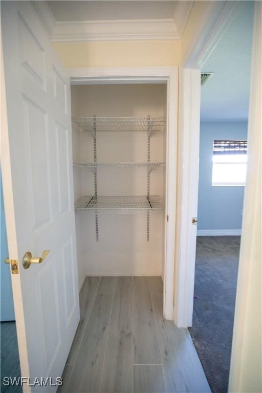 closet with visible vents