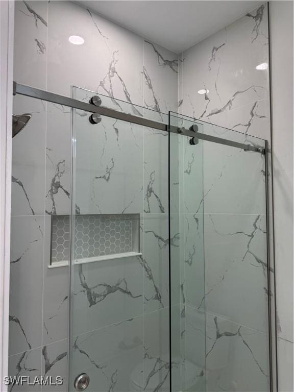 full bath with a stall shower