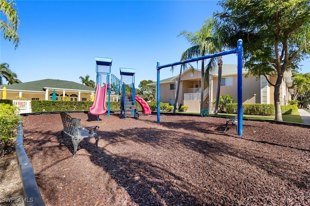 view of community play area