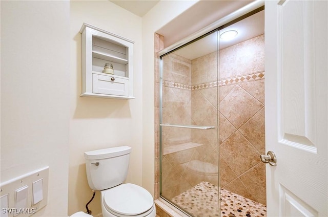 28068 Cavendish Ct Unit 2308, Bonita Springs, FL 34135 - bathroom featuring toilet and a stall shower