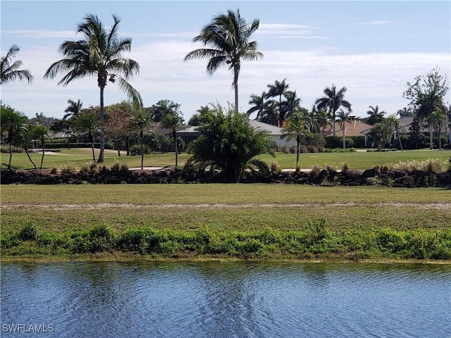 property view of water