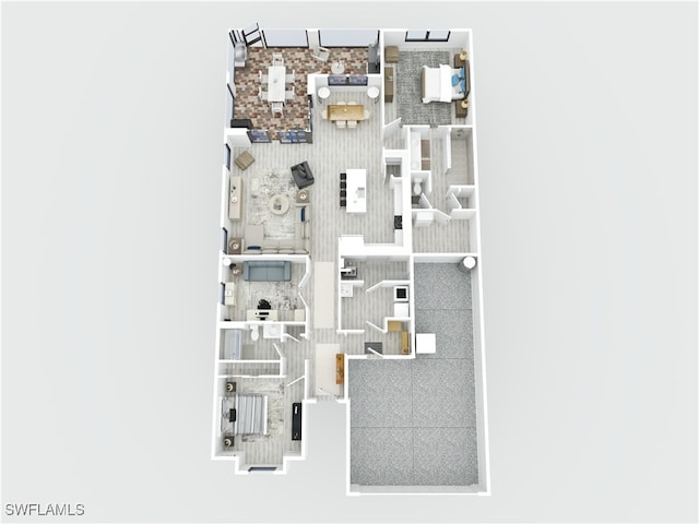 view of layout