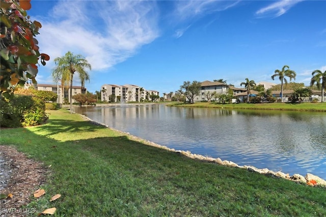 property view of water