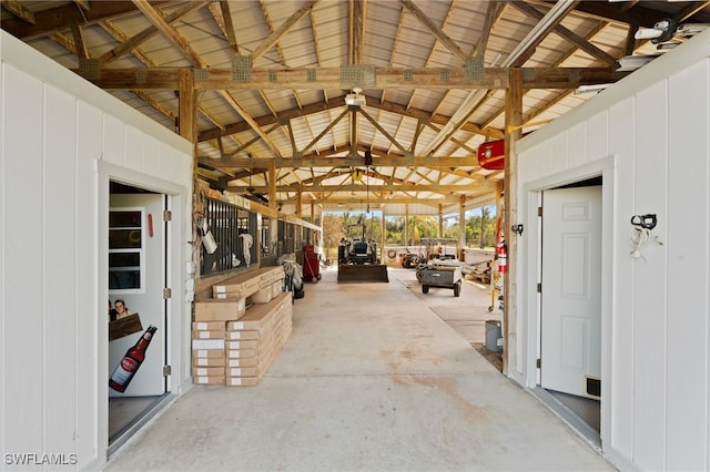 view of stable