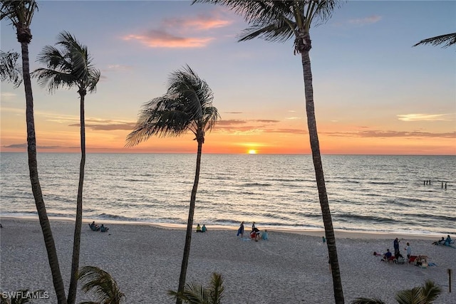 30 3rd Ave S, Naples, FL 34102 - water view featuring nearby beach