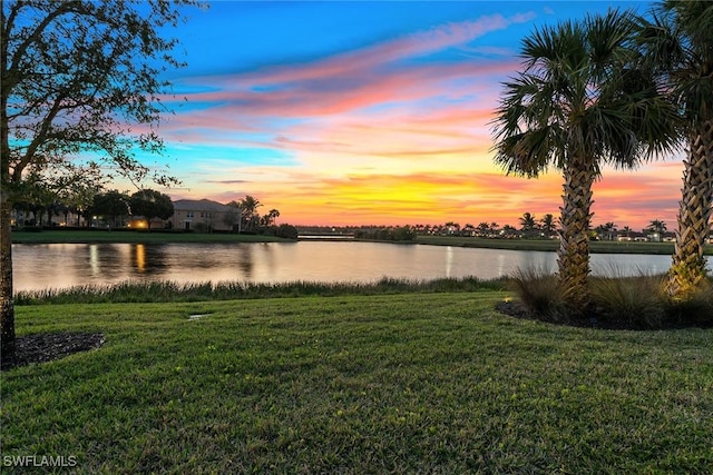 property view of water